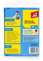 Ściereczki jak bawełna JAN NIEZBĘDNY, 10 szt., mix kolorów - obrazek 2