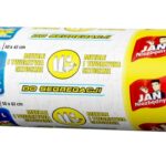 Worki na śmieci JAN NIEZBĘDNY, do segregacji, easy pack, 35l, 20szt., żółte