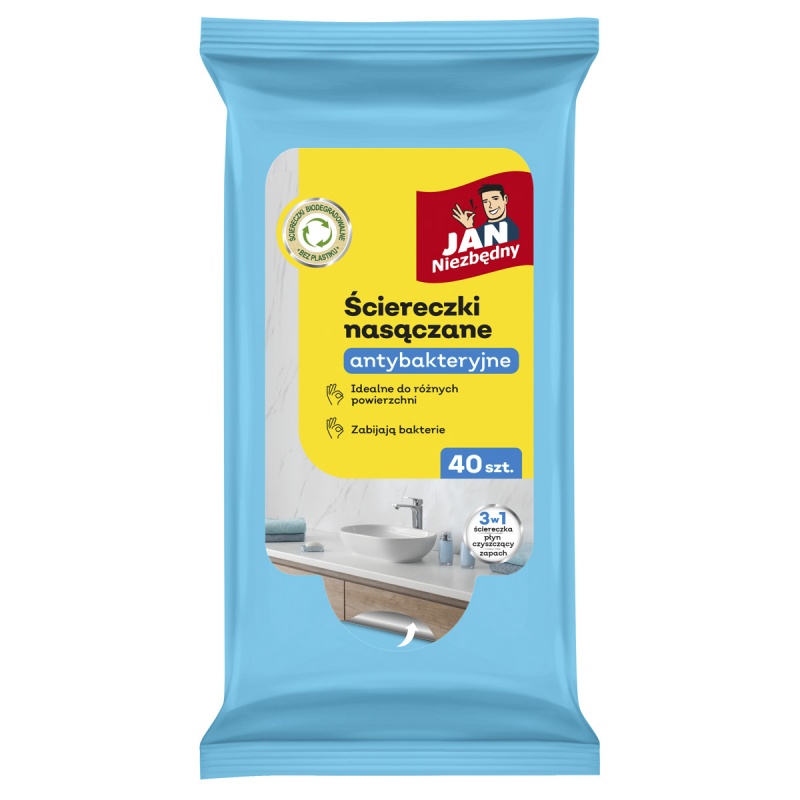 352077-376033-sciereczki_nasaczane_jan_niezbedny_antybakte-800w Ściereczki nasączane JAN NIEZBĘDNY, antybakteryjne, 40 szt. - obrazek 1