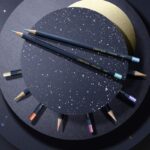 Kredki CARAN D'ACHE Cosmic Blue, w pudełku, 10 szt., mix kolorów metalicznych - obrazek 5
