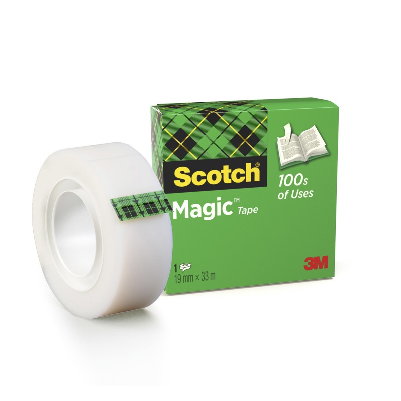 355737-21608-tasma_biurowa_scotch_magic_810_matowa_19mm_33-800w Taśma biurowa SCOTCH® Magic™ (810), matowa, 19mm, 33m - obrazek 1