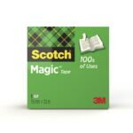 Taśma biurowa SCOTCH® Magic™ (810), matowa, 19mm, 33m - obrazek 2