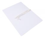 Teczka archiwizacyjna wiązana OFFICE PRODUCTS Budget Pro, 35mm, karton, biała wewn., A4, 250gsm, 3-skrz., biała