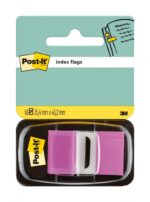 Zakładki indeksujące POST-IT® (680-8), PP, 25,4x43,2mm, 50 kart., purpurowe