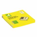 Bloczek samoprzylepny Q-CONNECT Brilliant Z-Notes, 76x76mm, 100 kart., neon, żółty - obrazek 2
