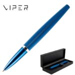 Pióro kulkowe DIPLOMAT Viper, guilloche, niebieskie - obrazek 3