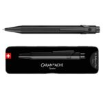 Długopis CARAN D'ACHE 849 XL, Black Code, czarny - obrazek 2