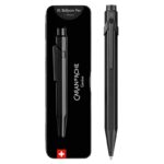 Długopis CARAN D'ACHE 849 XL, Black Code, czarny - obrazek 4