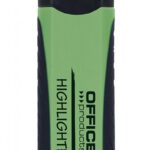Zakreślacz fluorescencyjny OFFICE PRODUCTS z gumowym uchwytem, 2-5mm, zielony