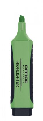 Zakreślacz fluorescencyjny OFFICE PRODUCTS z gumowym uchwytem, 2-5mm, zielony - obrazek 2