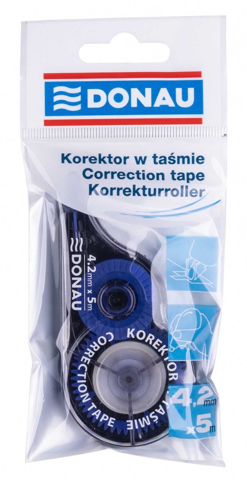 369888-13909-korektor_w_tasmie_donau_myszka_4_2mmx5m-800w Korektor w taśmie DONAU, myszka, 4,2mmx5m - obrazek 1