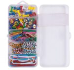Zestaw biurowy (pinezki i spinacze) OFFICE PRODUCTS, mix 135szt. - obrazek 2