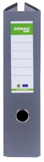Segregator DONAU ECO, A4/80mm, grzbiet szary