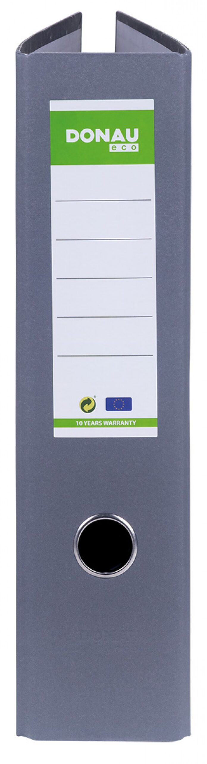 377826-376158-segregator_donau_eco_a4_80mm_grzbiet_szary-800w Segregator DONAU ECO, A4/80mm, grzbiet szary - obrazek 1