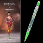 Długopis CARAN D'ACHE 849 Germanier, w pudełku, zielony neonowy - obrazek 8