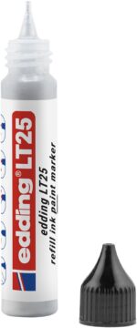 Tusz do uzupełniania markerów olejowych e-LT 25 ECOLINE, EDDING, srebrny - obrazek 2