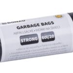 Worki na śmieci DONAU HOME, mocne (LDPE), 60l, 20 szt., czarne