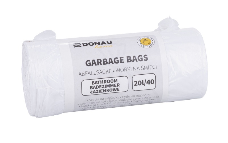 378302-395280-worki_na_smieci_donau_home_lazienkowe_hdpe_2-800w Worki na śmieci DONAU HOME, łazienkowe (HDPE), 20l, 40 szt., białe - obrazek 1