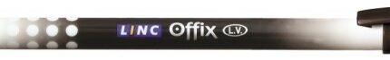 Długopis LINC Offix, śr. kulki 1mm, gr. linii 0,33mm, czarny