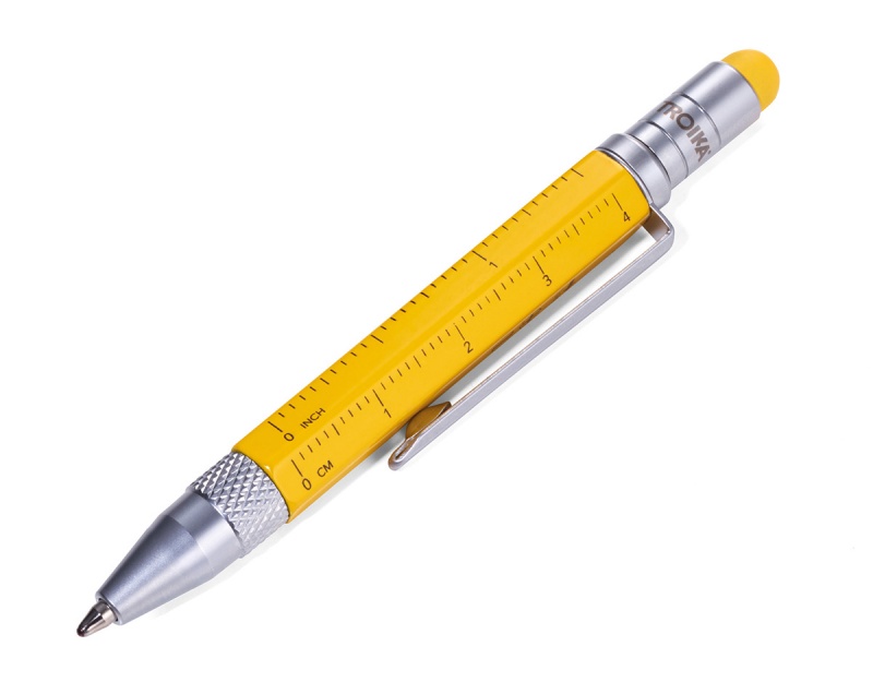 383151-398871-dlugopis_wielozadaniowy_troika_construction_-800w Długopis wielozadaniowy TROIKA Construction Liliput, żółty - obrazek 1