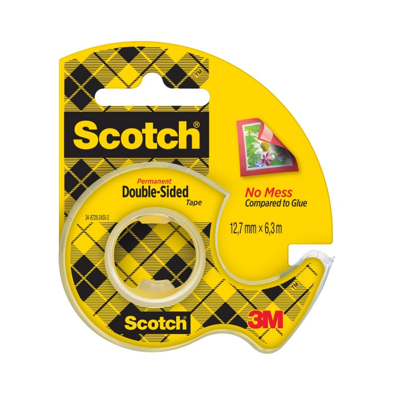 384839-62110-tasma_biurowa_dwustronna_scotch_136d_z_dyspen-800w Taśma biurowa, dwustronna SCOTCH® (136D), z dyspenserem, 12,7mm, 6,3m - obrazek 1