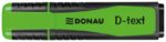 Zakreślacz fluorescencyjny DONAU D-Text, 1-5mm (linia), zielony - obrazek 2