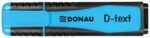 Zakreślacz fluorescencyjny DONAU D-Text, 1-5mm (linia), niebieski - obrazek 2
