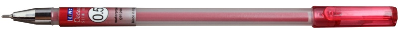 388081-401394-dlugopis_zelowy_linc_ocean_slim_sr_kulki_0_5-800w Długopis żelowy LINC Ocean Slim, śr. kulki 0,55mm, gr. linii 0,6mm, czerwony - obrazek 1