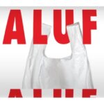 Worki na śmieci ALUFIX, z uszami, HDPE, 35l, 25 szt., białe