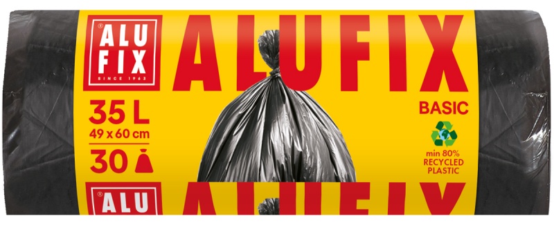 389422-403635-worki_na_smieci_alufix_economy_hdpe_35l_30_s-800w Worki na śmieci ALUFIX Economy, HDPE, 35l, 30 szt., czarna - obrazek 1