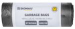 Worki na śmieci DONAU HOME, mocne (LDPE), 60l, 20 szt., czarne - obrazek 2