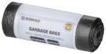 Worki na śmieci DONAU HOME, mocne (LDPE), 60l, 20 szt., czarne - obrazek 3