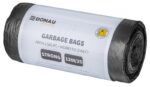 Worki na śmieci DONAU HOME, mocne (LDPE), 120l, 25 szt., czarne - obrazek 3
