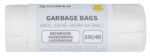 Worki na śmieci DONAU HOME, łazienkowe (HDPE), 20l, 40 szt., białe - obrazek 2