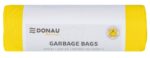 Worki na śmieci DONAU HOME, do segregacji, plastik (LDPE), 120l, 10 szt., żółte - obrazek 2