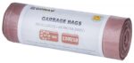 Worki na śmieci DONAU HOME, do segregacji, odpady BIO (LDPE), 120l, 10 szt., brązowe - obrazek 3