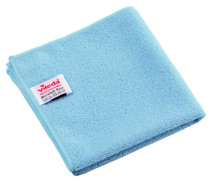 390667-404207-sciereczka_vileda_professional_microtuff_bas-800w Ściereczka VILEDA PROFESSIONAL MicroTuff Base, 36 x 36 cm, niebieska - obrazek 1