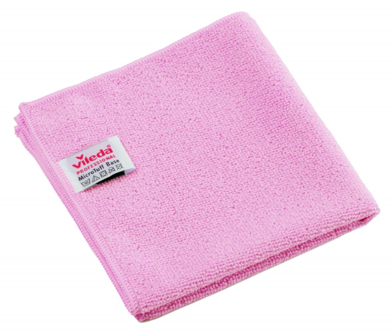 390673-404210-sciereczka_vileda_professional_microtuff_bas-800w Ściereczka VILEDA PROFESSIONAL MicroTuff Base, 36 x 36 cm, czerwona - obrazek 1