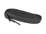 Sznurowadła VM FOOTWEAR, płaskie, 155 cm, czarno-szare - obrazek 2