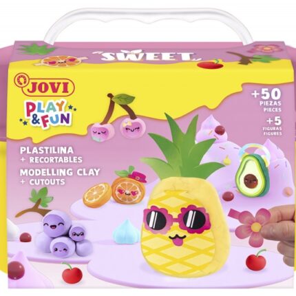 Zestaw plasteliny JOVI Play&Fun, owoce