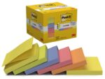 Karteczki samoprzylepne POST-IT® Z-Notes, 76x76mm, 6x100 kart., neonowe mix - obrazek 2