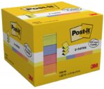 Karteczki samoprzylepne POST-IT® Z-Notes, 76x76mm, 6x100 kart., neonowe mix - obrazek 3