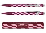 Długopis CARAN D'ACHE 849 Mosaic, garnet red - obrazek 2