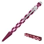 Długopis CARAN D'ACHE 849 Mosaic, garnet red - obrazek 3