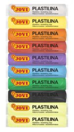 Zestaw plasteliny JOVI, 10x15g, 8 kolorów basic + 2 świecące w ciemności, mix kolorów - obrazek 3