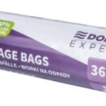 Worki na odpady DONAU EXPERT, klasyczne, LDPE, 360l, 10 szt., czarne