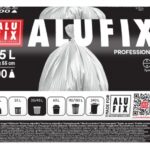 Worki na śmieci ALUFIX Professional, HDPE, 50x55cm, 7 μm, 35l, 100 szt., białe