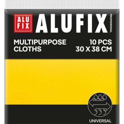 Ściereczki wielofunkcyjne ALUFIX Professional, 30x38cm, 10 szt., żółte