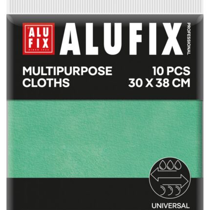 Ściereczki wielofunkcyjne ALUFIX Professional, 30x38cm, 10 szt., zielone