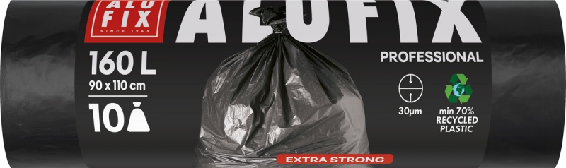 401516-412268-worki_na_smieci_alufix_professional_ldpe_90x-800w Worki na śmieci ALUFIX Professional, LDPE, 90x110cm, 30 μm, 160l, 10 szt., czarne - obrazek 1